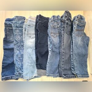 Lot of 7 Toddler Boy Pants Size 2T Cat & Jack, Gap, Old Navy, Carters Jeans